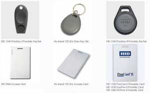 Access cards and fobs